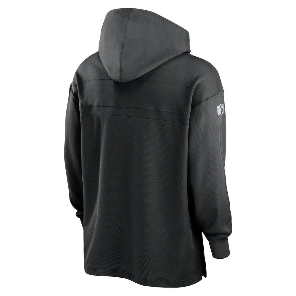 2023 Sideline Lightweight Performance Hooded Top - Las Vegas Raiders Tops