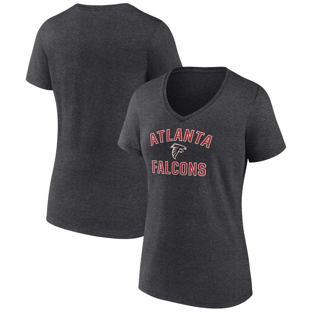 Women's Victory Arch Team V-Neck T-Shirt - Atlanta Falcons T-shirts