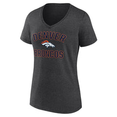 Women's Victory Arch Team V-Neck T-Shirt - Denver Broncos T-shirts