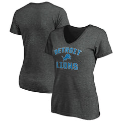 Women's Victory Arch Team V-Neck T-Shirt - Detroit Lions T-shirts