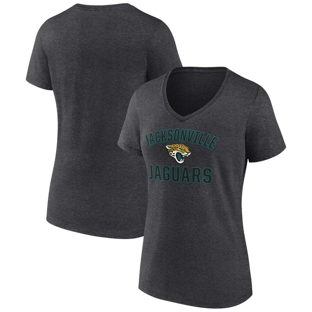 Women's Victory Arch Team V-Neck T-Shirt - Jacksonville Jaguars T-shirts