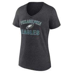 Women's Victory Arch Team V-Neck T-Shirt - Philadelphia Eagles T-shirts
