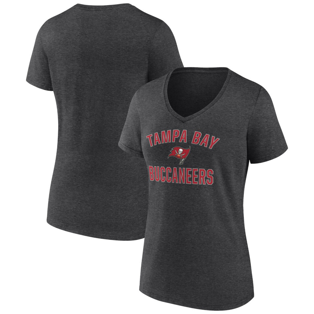 Women's Victory Arch Team V-Neck T-Shirt - Tampa Bay Buccaneers T-shirts