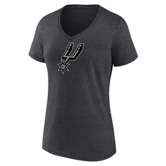 San Antonio Spurs Women's Logo V-Neck T-Shirt