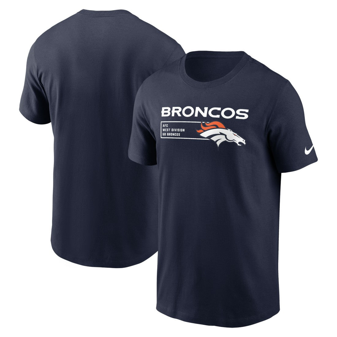 Division Essential T-Shirt - Denver Broncos T-shirts