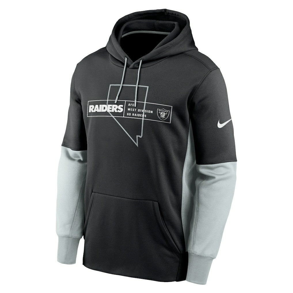 Color Block Fleece Performance Pullover Hoodie - Las Vegas Raiders Hoodies