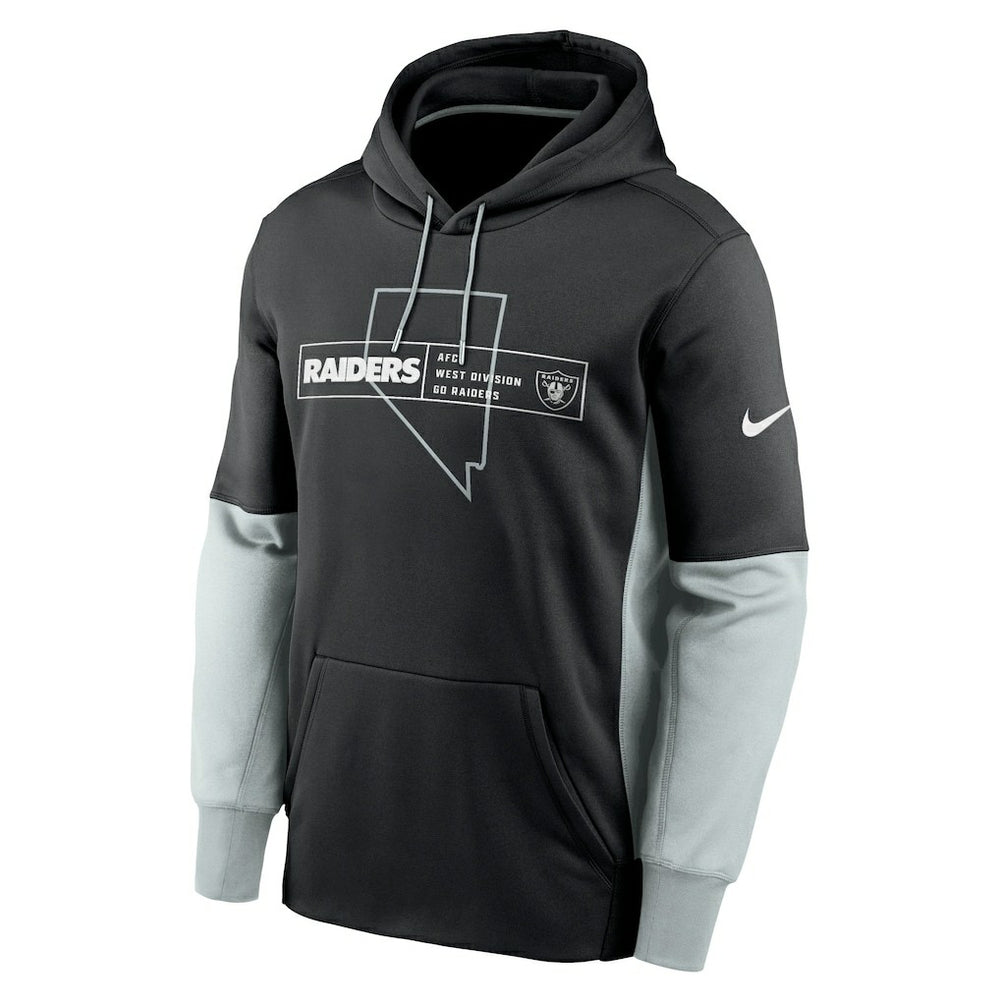 Color Block Fleece Performance Pullover Hoodie - Las Vegas Raiders Hoodies