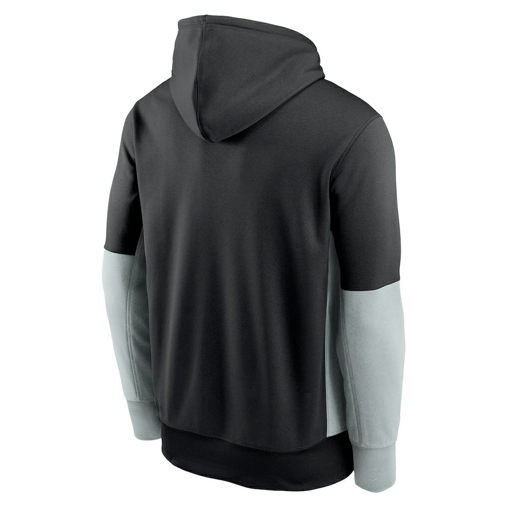 Color Block Fleece Performance Pullover Hoodie - Las Vegas Raiders Hoodies