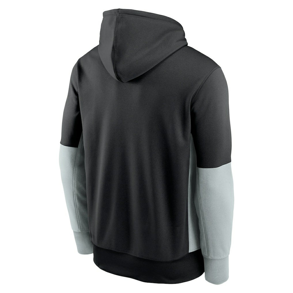 Color Block Fleece Performance Pullover Hoodie - Las Vegas Raiders Hoodies
