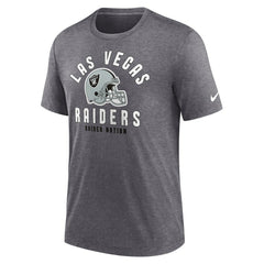 Helmet Tri-Blend T-Shirt - Las Vegas Raiders T-shirts