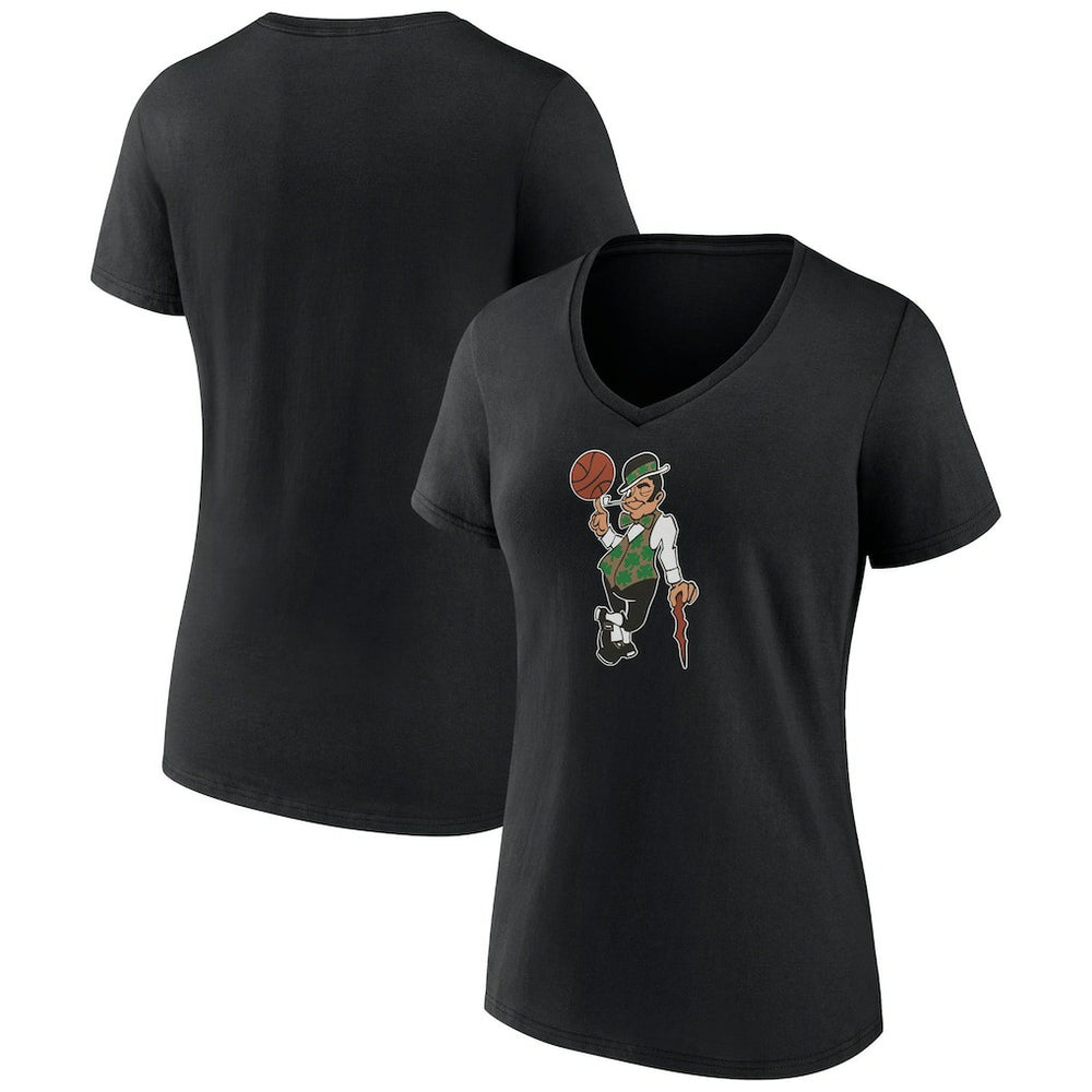 Boston Celtics Women's Alternate Logo V-Neck T-Shirt
