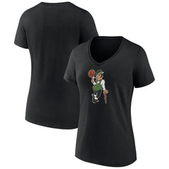 Boston Celtics Women's Alternate Logo V-Neck T-Shirt