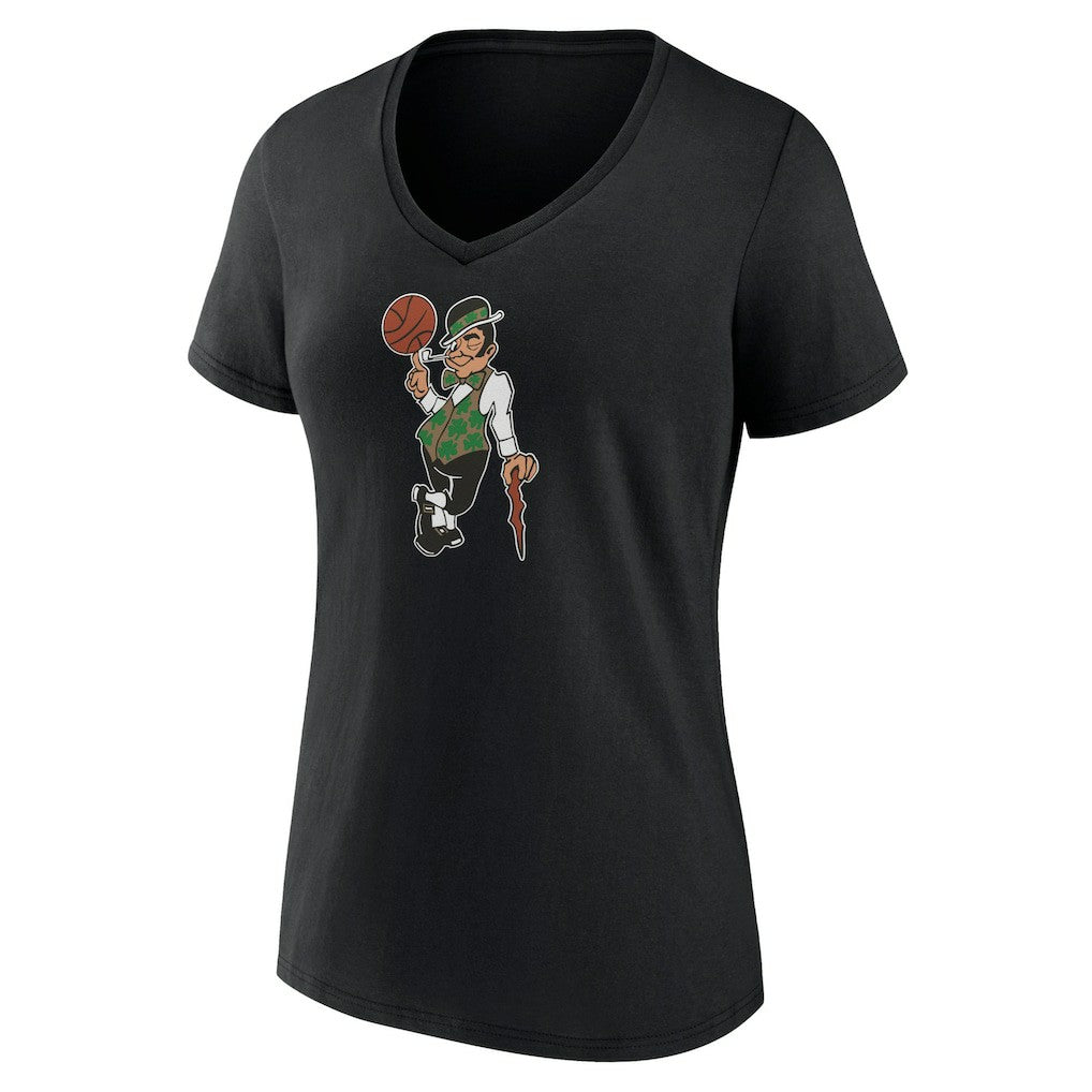 Boston Celtics Women's Alternate Logo V-Neck T-Shirt