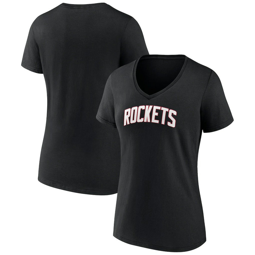 Houston Rockets Women's Alternate Logo V-Neck T-Shirt