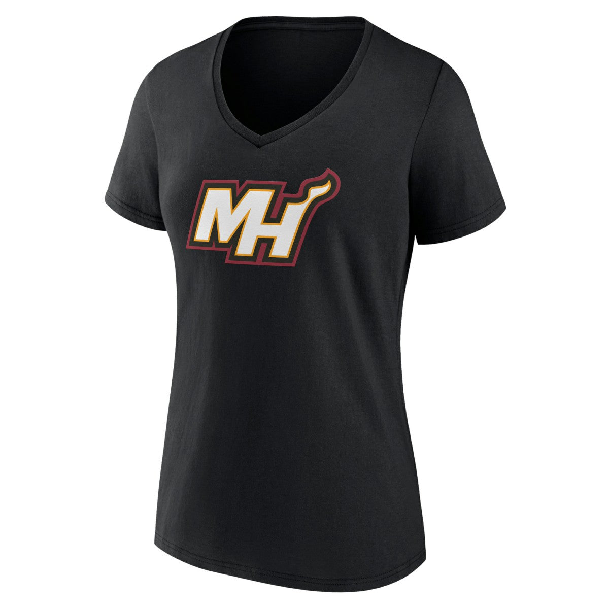Miami Heat Women's Alternate Logo V-Neck T-Shirt