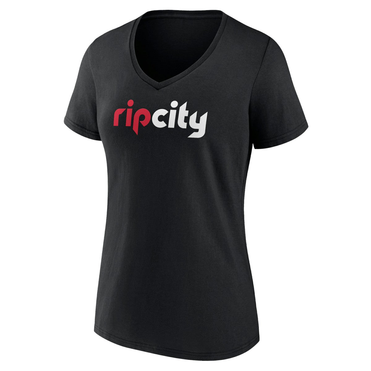 Portland Trail Blazers Women's Alternate Logo V-Neck T-Shirt