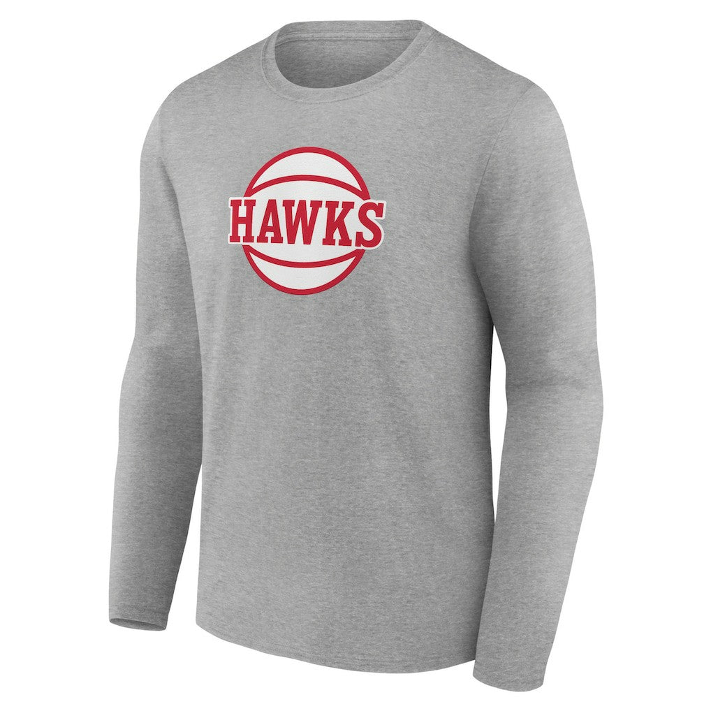 Atlanta Hawks Alternate Logo Long Sleeve T-Shirt