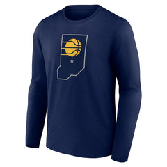 Indiana Pacers Alternate Logo Long Sleeve T-Shirt