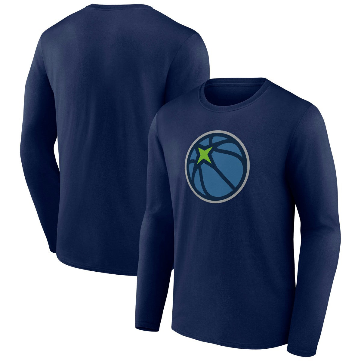 Minnesota Timberwolves Alternate Logo Long Sleeve T-Shirt