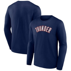 Oklahoma City Thunder Alternate Logo Long Sleeve T-Shirt
