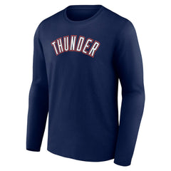 Oklahoma City Thunder Alternate Logo Long Sleeve T-Shirt