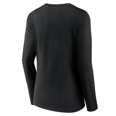 Chicago Bulls Women's Alternate Logo V-Neck Long Sleeve T-Shirt sale
