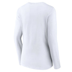 Dallas Mavericks Women's Alternate Logo V-Neck Long Sleeve T-Shirt sale
