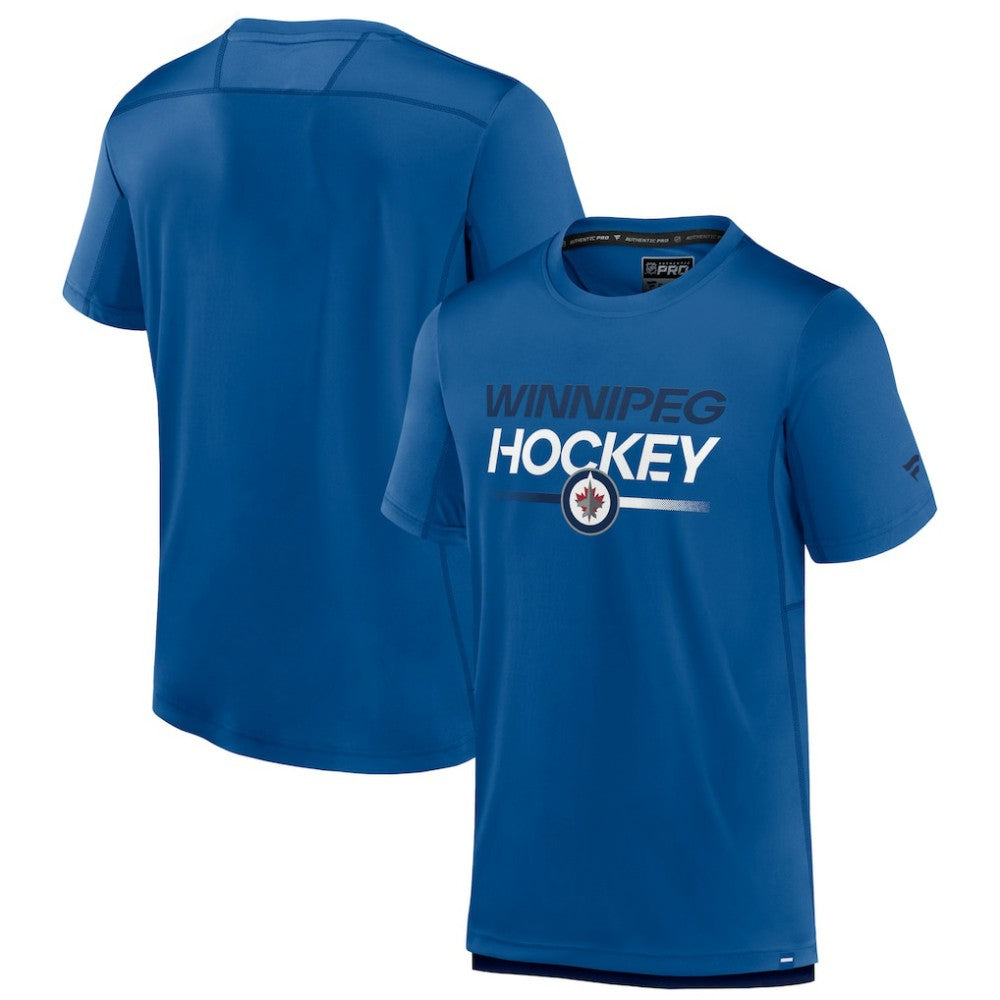 NHL Winnipeg Jets Fanatics Authentic Pro Tech T-Shirt