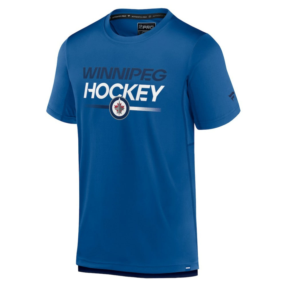 NHL Winnipeg Jets Fanatics Authentic Pro Tech T-Shirt