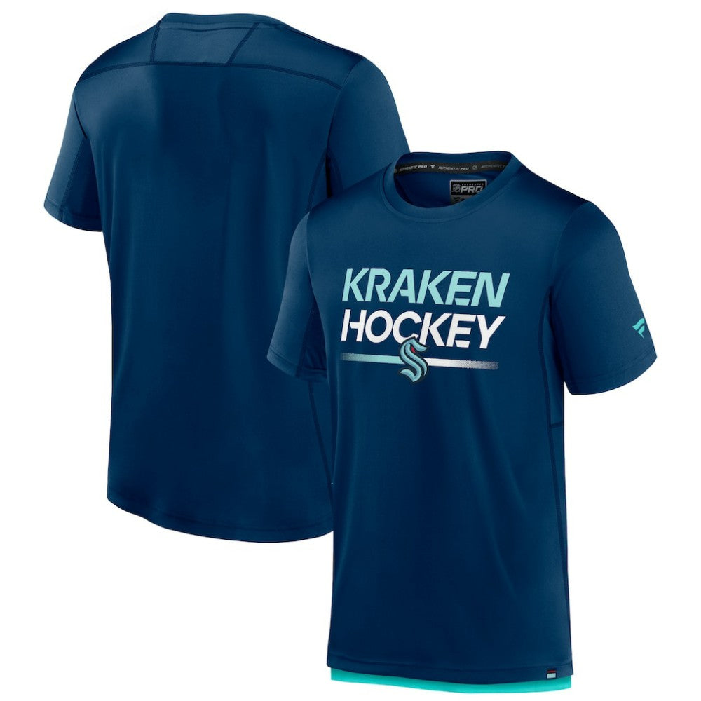 NHL Seattle Kraken Fanatics Authentic Pro Tech T-Shirt