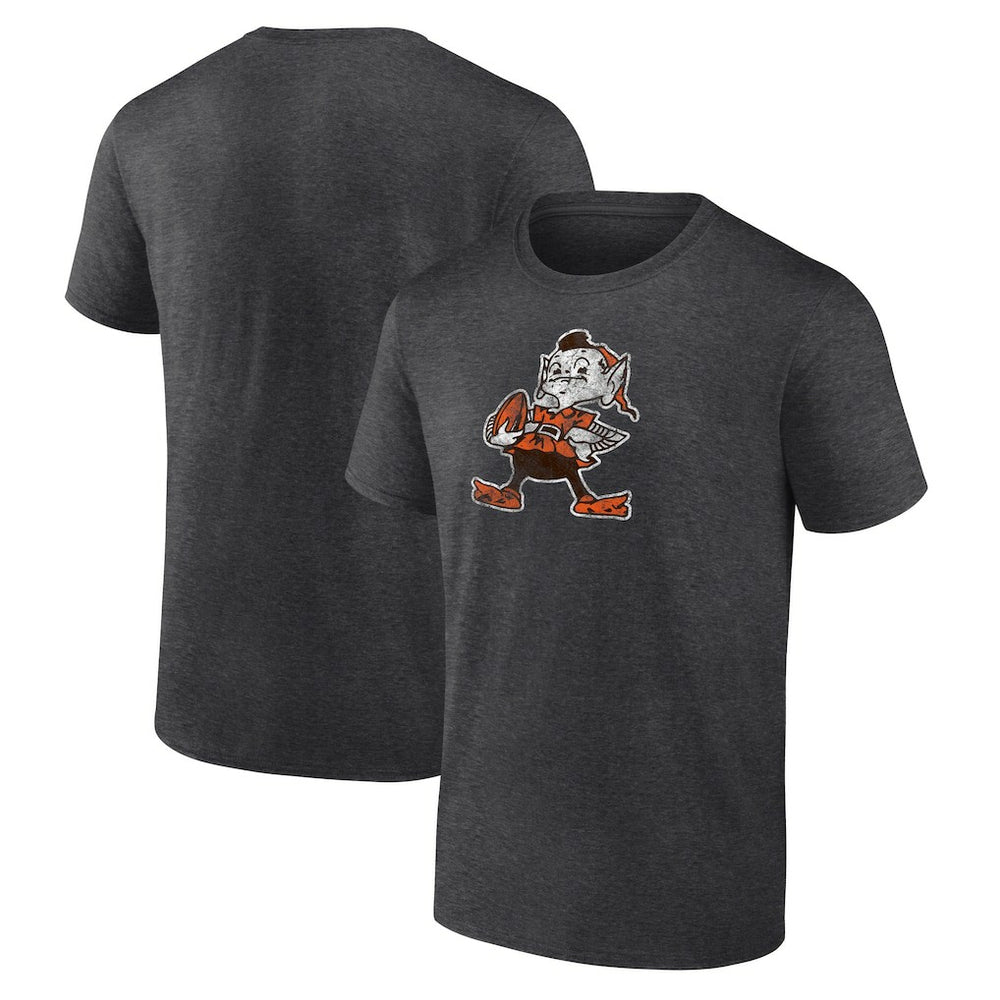 Brownie The Elf Throwback Logo T-shirt - Cleveland Browns T-shirts