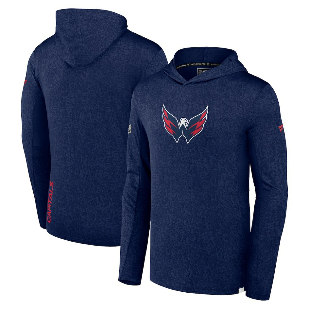NHL Washington Capitals Fanatics Authentic Pro Lightweight Pullover Hoodie