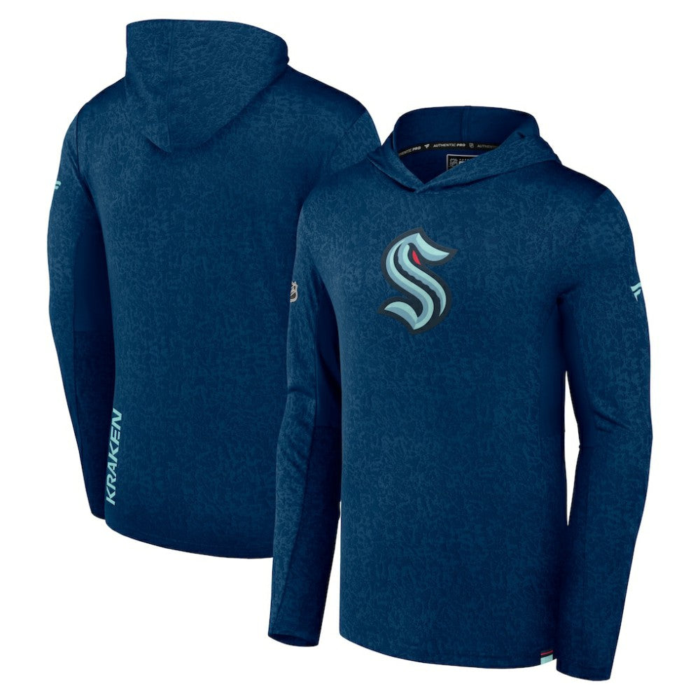 NHL Seattle Kraken Fanatics Authentic Pro Lightweight Pullover Hoodie