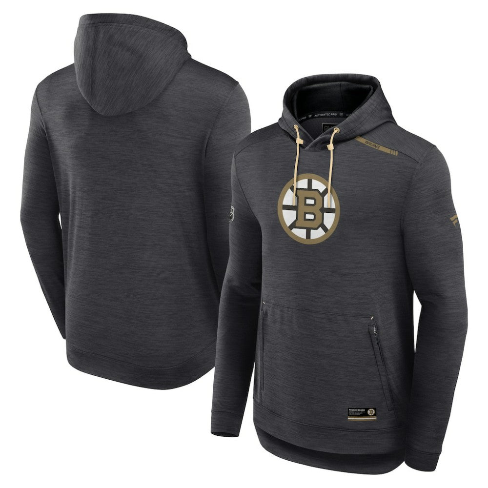 NHL Boston Bruins Fanatics Authentic Pro Tech Pullover Hoodie