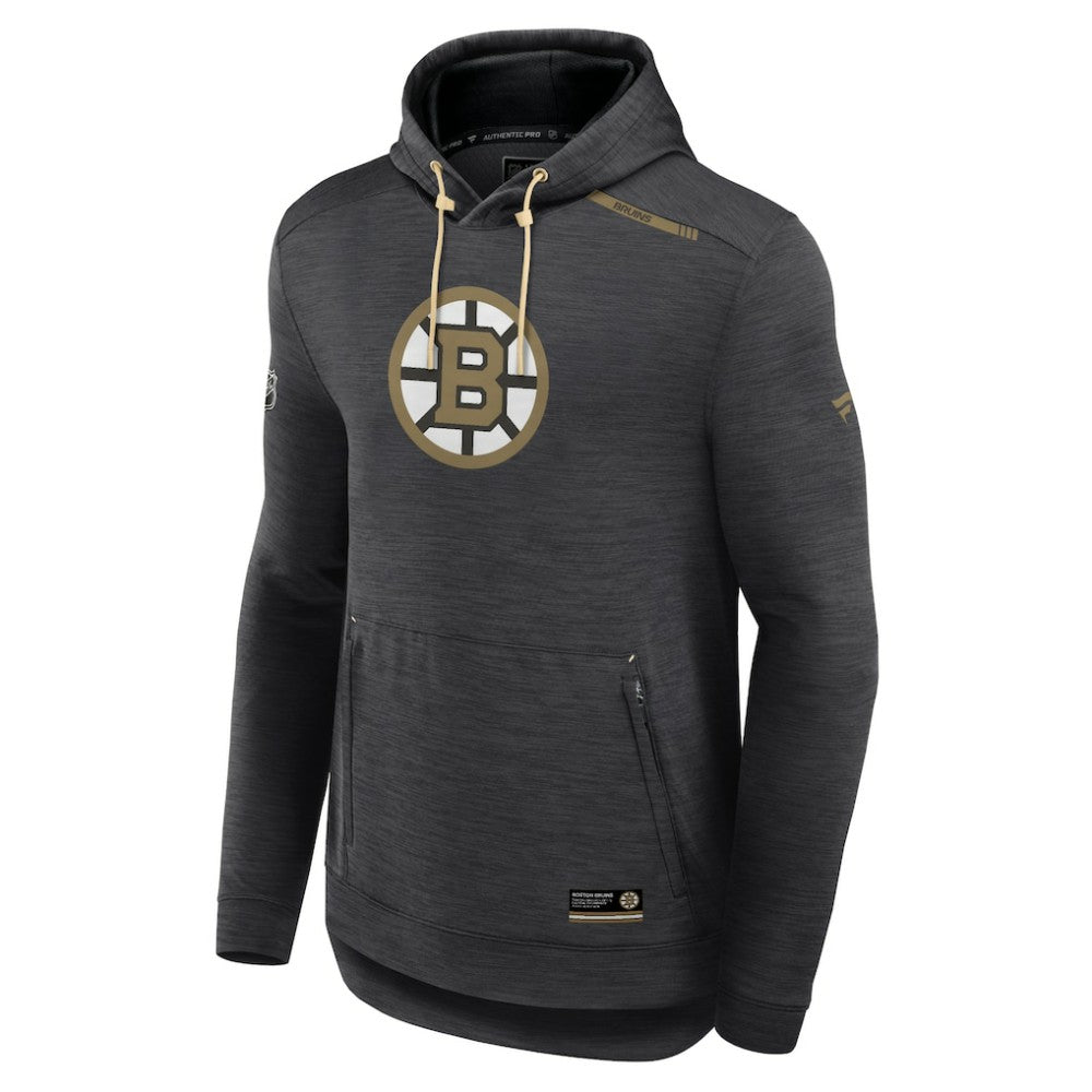 NHL Boston Bruins Fanatics Authentic Pro Tech Pullover Hoodie