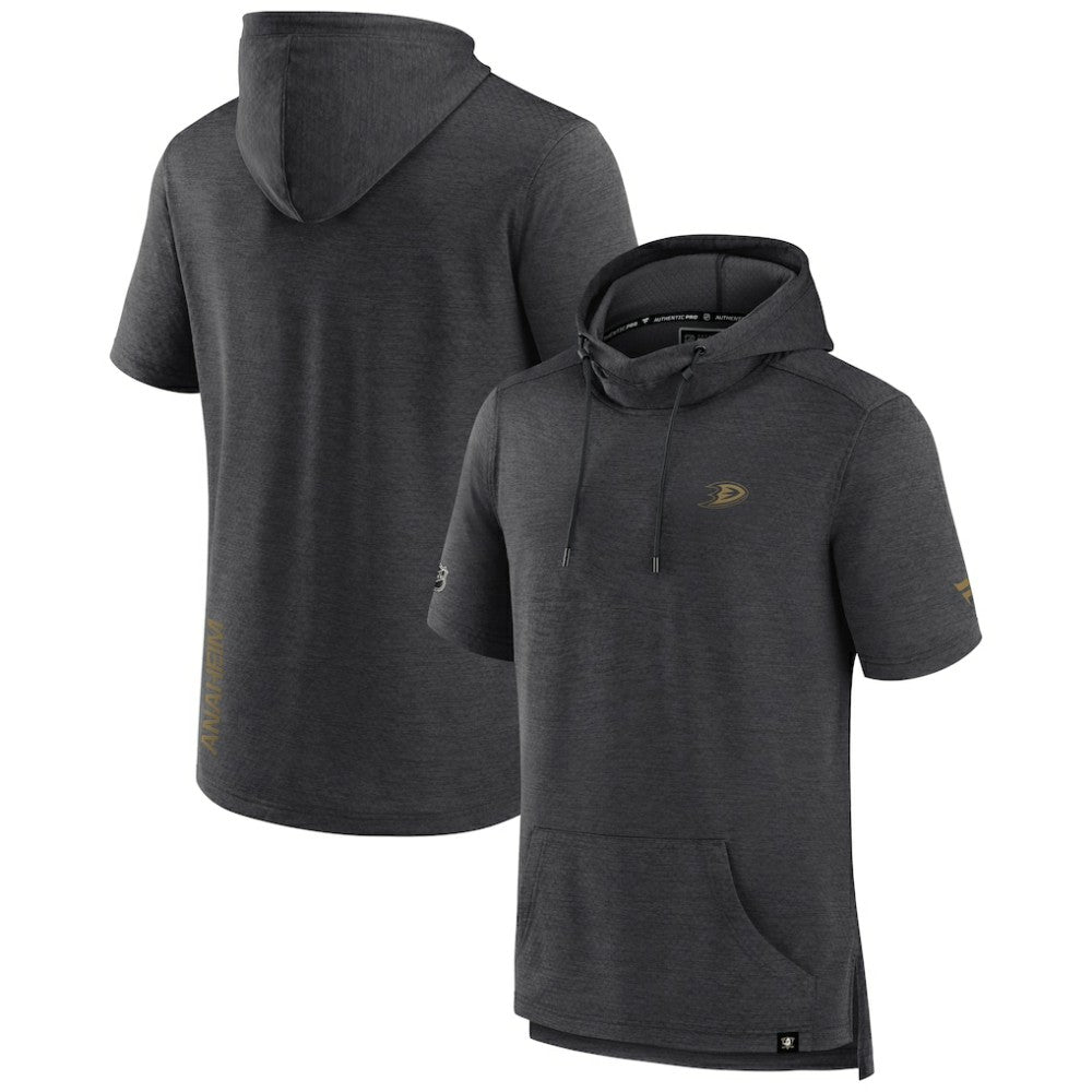 NHL Anaheim Ducks Fanatics Authentic Pro Short Sleeve Pullover Hoodie