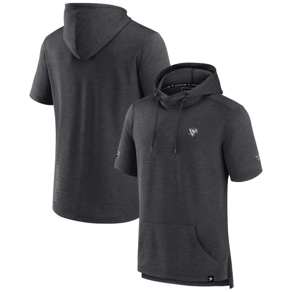 NHL Pittsburgh Penguins Fanatics Authentic Pro Short Sleeve Pullover Hoodie