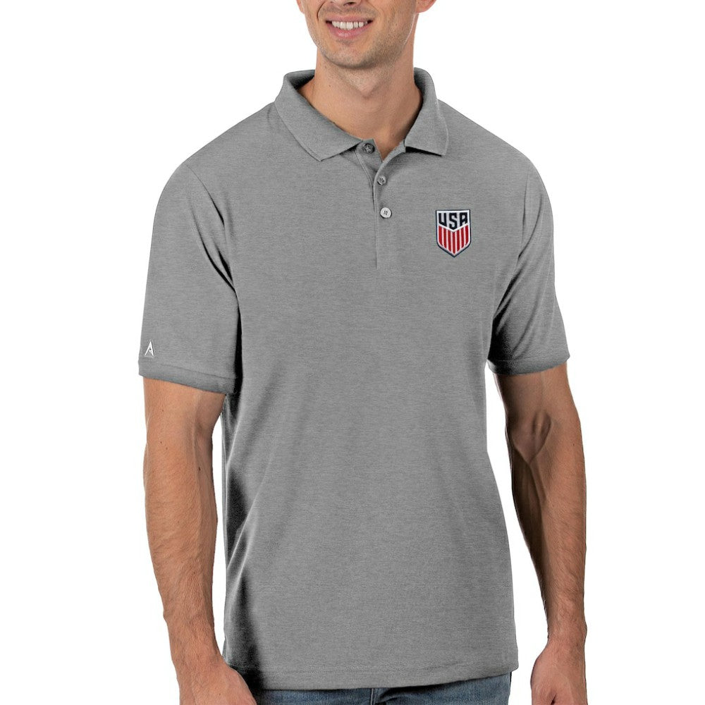 USMNT Antigua Legacy Pique Polo