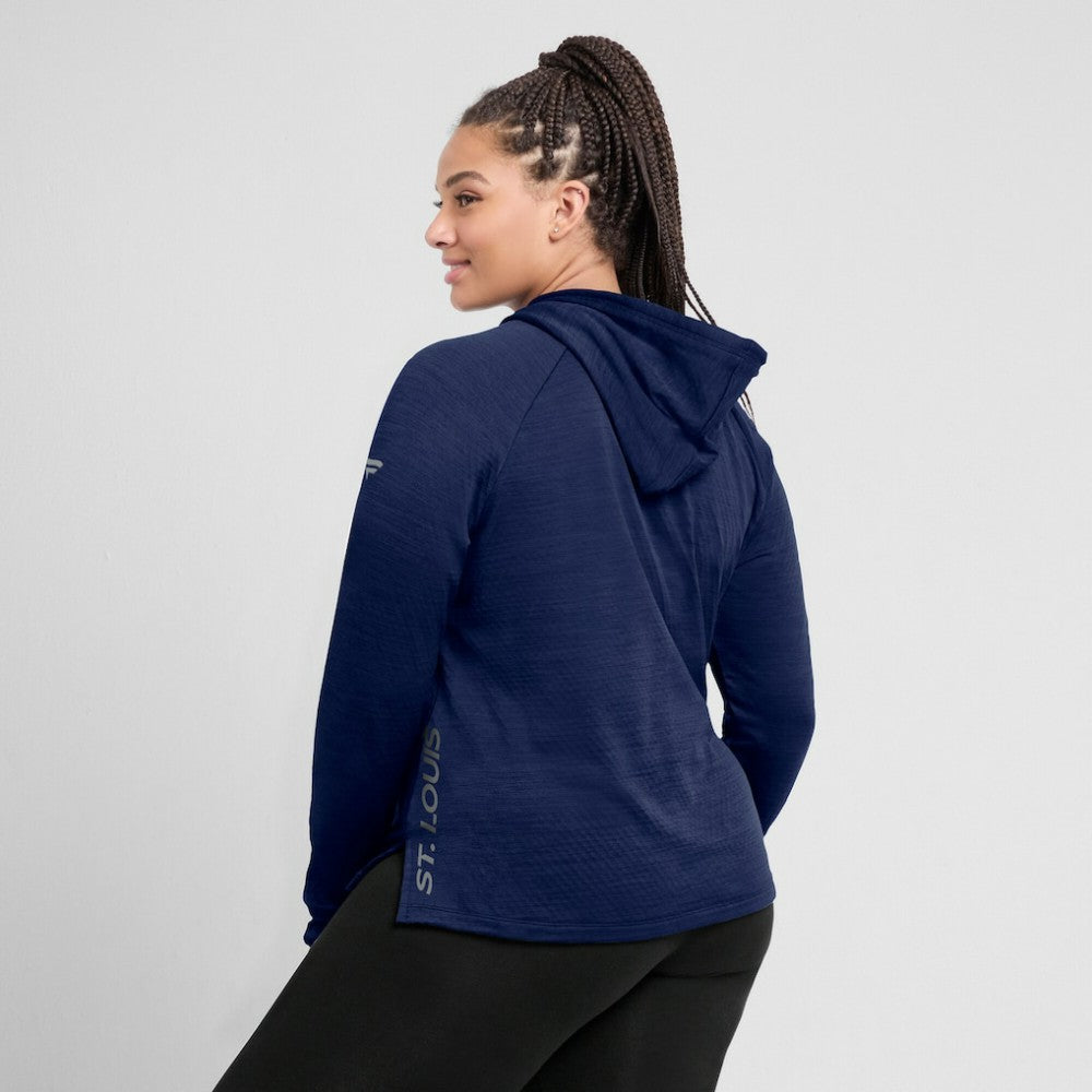 NHL St. Louis Blues Fanatics Women's Authentic Pro Pullover Hoodie