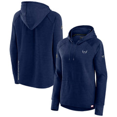 NHL Washington Capitals Fanatics Women's Authentic Pro Pullover Hoodie