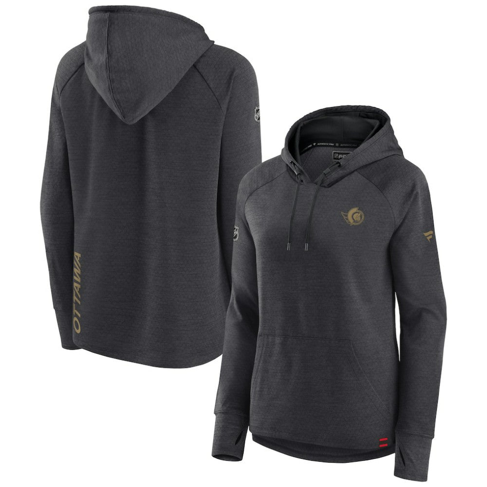 NHL Ottawa Senators Fanatics Women's Authentic Pro Pullover Hoodie