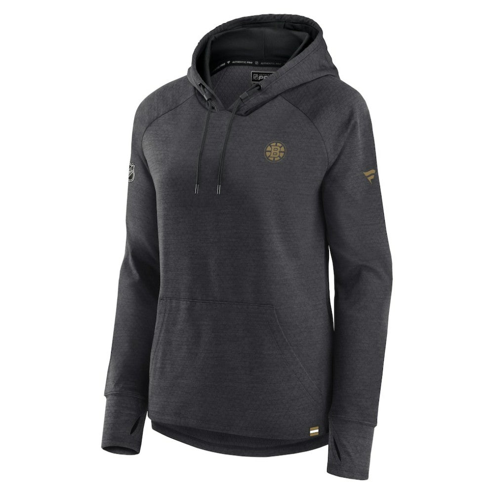 NHL Boston Bruins Fanatics Women's Authentic Pro Pullover Hoodie
