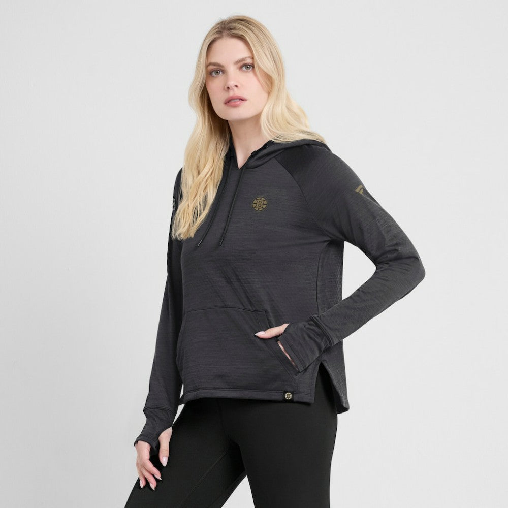 NHL Boston Bruins Fanatics Women's Authentic Pro Pullover Hoodie