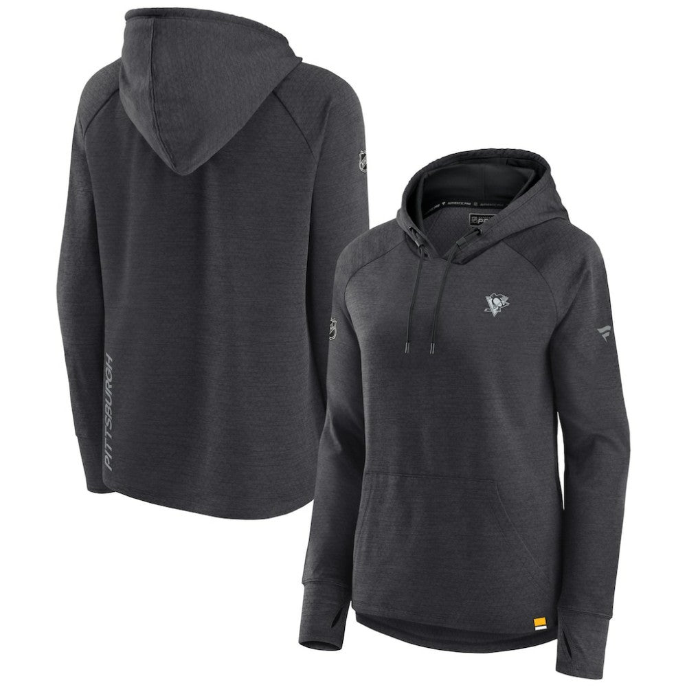 NHL Pittsburgh Penguins Fanatics Women's Authentic Pro Pullover Hoodie