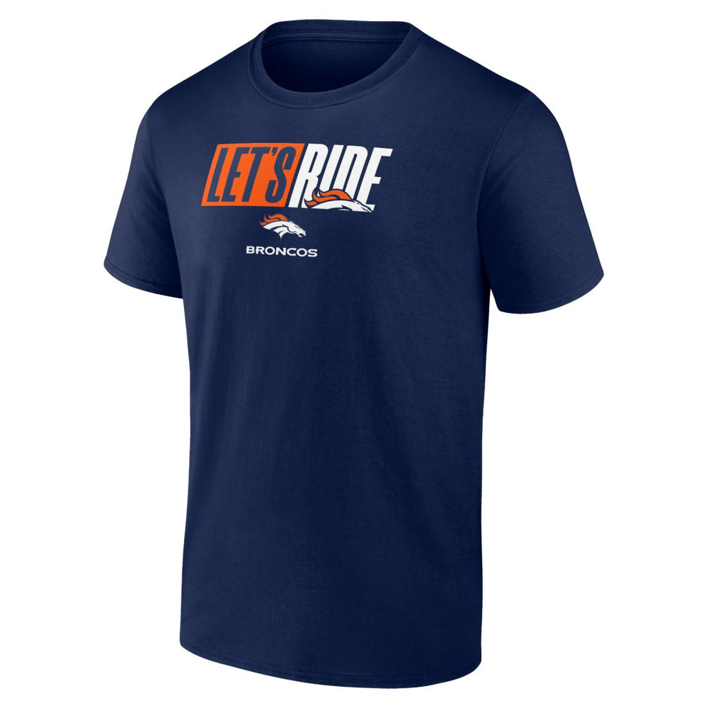 Let's Ride T-Shirt - Denver Broncos T-shirts