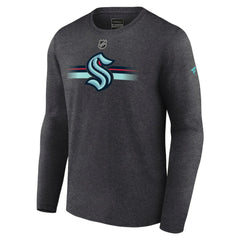 NHL Seattle Kraken Fanatics Authentic Pro Secondary Long Sleeve T-Shirt