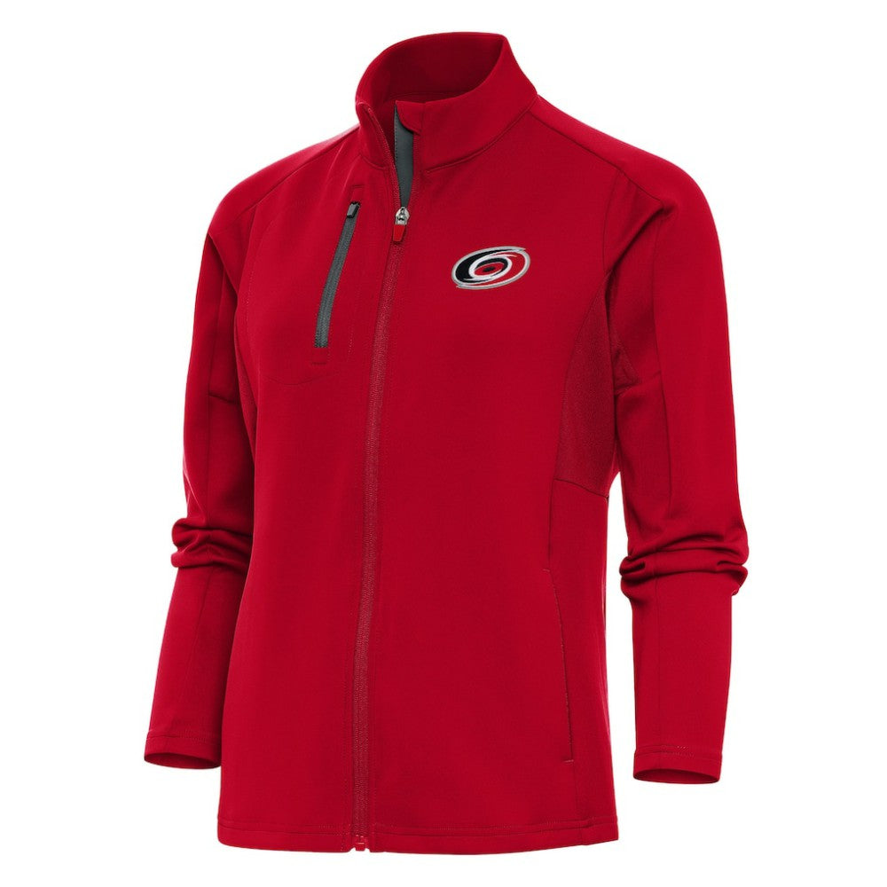 NHL Carolina Hurricanes Antigua Women's Team Logo Generation Full-Zip Jacket