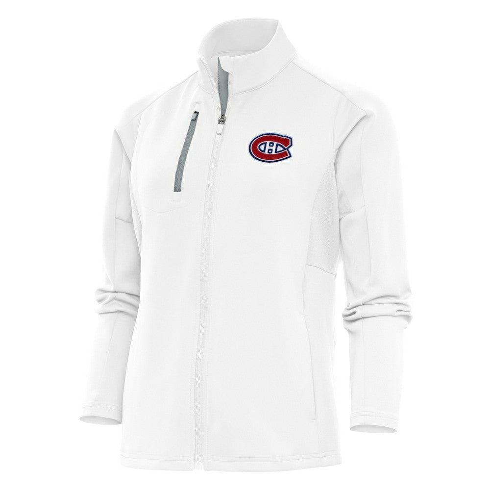 NHL Montreal Canadiens Antigua Women's Team Logo Generation Full-Zip Jacket