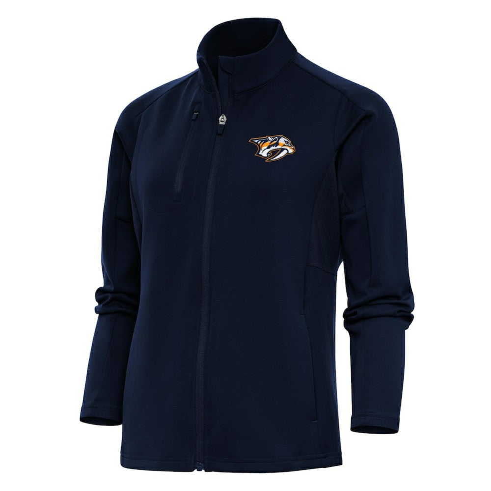 NHL Nashville Predators Antigua Women's Team Logo Generation Full-Zip Jacket