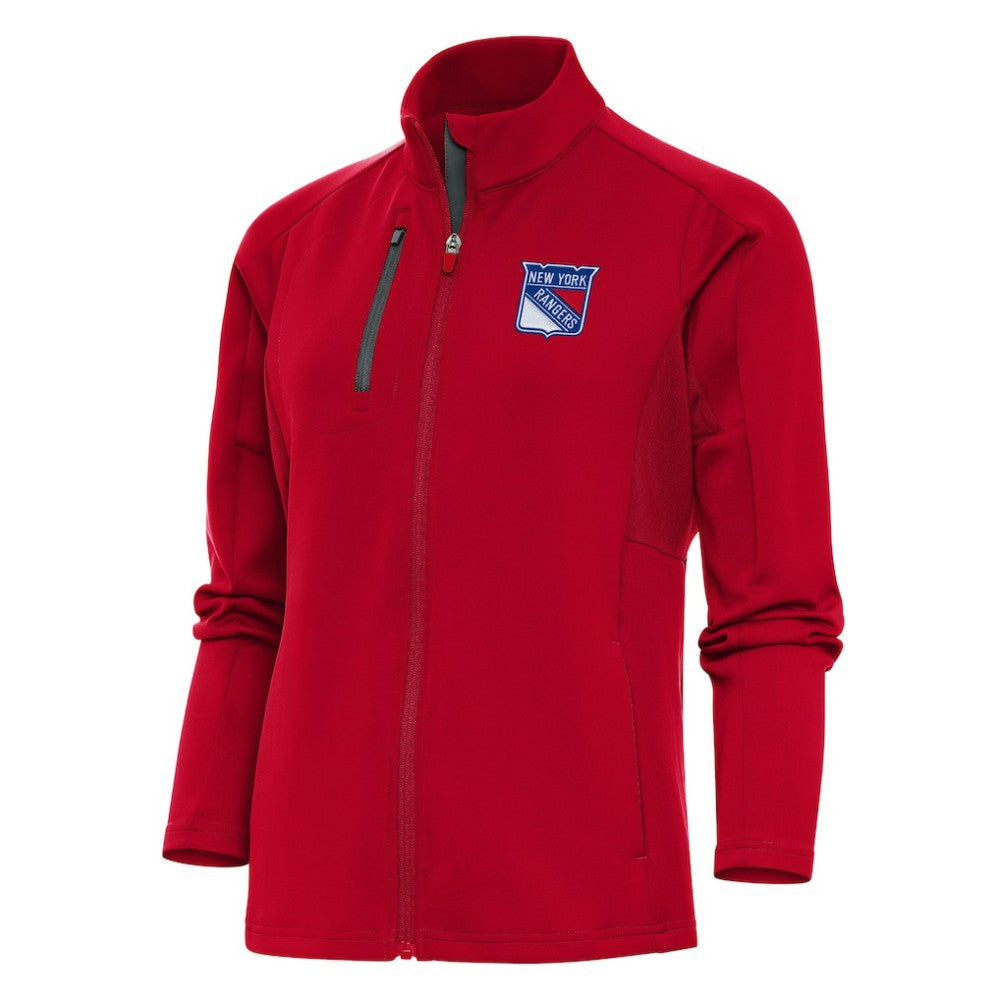 NHL New York Rangers Antigua Women's Team Logo Generation Full-Zip Jacket